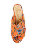 Stanley Floral Crisscross Sandal, Orange