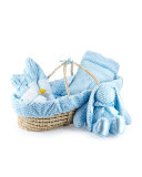 Ziggy Plush Gift Basket, Blue