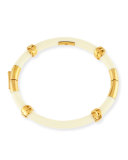 Oro Wrapped Bracelet, Gold/Ivory