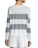 Linen-Blend Pull-On Shorts