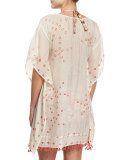 Tahitian Sunrise Printed Caftan Coverup
