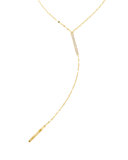 Flawless Vol. 6 14K Long Diamond Lariat Necklace
