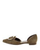 Dorsini Suede d'Orsay Flat, Bruno