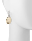 Classic Chain Small Diamond Drop Earrings