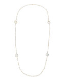 Keshi Pearl Necklace, 42"L 