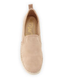 Carrin Suede Platform Espadrille Flat