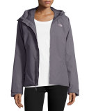 Hooded Waterproof Zip-Front Jacket