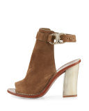 Gemini Link Open-Toe 100mm Bootie, River Rock