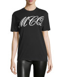 Classic Logo Jersey Tee, Black