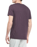 Gaskell Short-Sleeve Crewneck T-Shirt, Deep Rouge