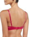 Egletine Classic Underwire Bra, Cerise