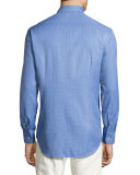 Micro-Pattern Sport Shirt