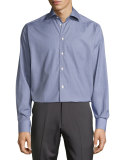 Textured Dress Shirt, Blue