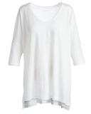 Dolman-Sleeve Boxy Organic Linen Tunic