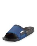 Men's Colorblock Rubber Slide Sandal