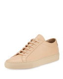 Achilles Leather Low-Top Sneaker, Neutral