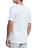 Reverse-Hem Crewneck T-Shirt