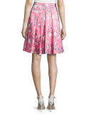 Josephine Floral-Print Skirt