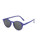 Shape #D Round Sunglasses, Navy