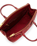 Saffiano Executive Tote Bag, Wine (Cerise)