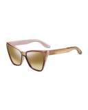 Geometric Butterfly Sunglasses