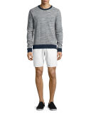 Brixton Canvas Trouser Shorts