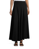 Dia A-Line Maxi Skirt, Black