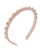 Rockstud Leather Headband