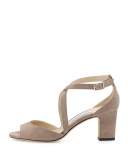 Carrie Suede 65mm Sandal