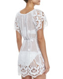 Mila Lace-Hem Coverup