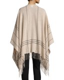 Wool-Blend Twill Graph Serape 