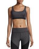 Dotty Guru Sports Bra, Black