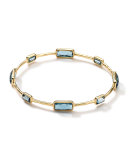 18k Gold Rock Candy Gelato 8-Topaz Bangle