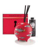 Fornasetti Sardine Rosso Diffusing Sphere