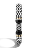 Dot Batu Small Onyx Kick Cuff