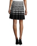 Geo Chic Twirl Skirt 