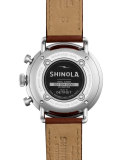 43mm Canfield Chronograph Watch, Brown