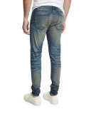 Waterloo Distressed Skinny Jeans, Blue