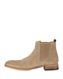 Eldridge Suede Chelsea Boot, Brown