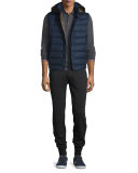 Slim-Fit Jogger Pants, Charcoal