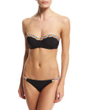 Friendship Bracelet Underwire Bandeau Swim Top