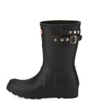 Original Short Wedge Rain Boot, Black