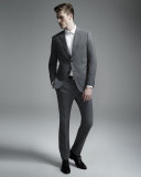 Kody 2 New Tailor Suit Pants, Charcoal