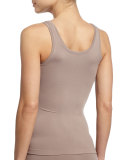 Touch Feeling Tank Top, Taupe