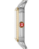 18mm Deco II Diamond Watch Head, Two-Tone