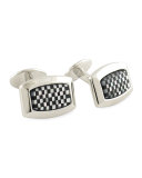 Checkerboard Cuff Links