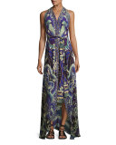 Sleeveless Belted Wrap Dress, What's Your Poison?