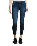The Icon Mid-Rise Cropped Skinny Jeans, Kidd
