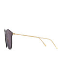 Leonard II Mask Sunglasses, Blue