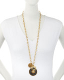Coin Cluster Pendant Necklace